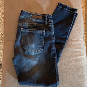 Articles of Society ankle undone hem jean, EUC, 27